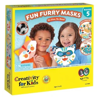 Creativity for Kids Fun Furry Mask Kit Ages 5+ - Little Painter Art | Exploring the Endless Possibilities of Art Cheap