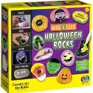 Creativity for Kids Halloween Hide & Seek Rock Painting - Little Painter Art | Exploring the Endless Possibilities of Art Online