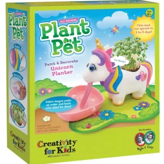 Creativity for Kids Self-Watering Plant Pet Unicorn - Little Painter Art | Exploring the Endless Possibilities of Art Fashion