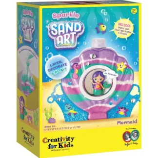 Creativity for Kids Sparkle Sand Art Mermaid - Little Painter Art | Exploring the Endless Possibilities of Art Outlet
