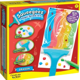 Creativity for Kids Squeegeez Magic Reveal Art Dragon - Little Painter Art | Exploring the Endless Possibilities of Art Sale