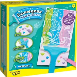 Creativity for Kids Squeegeez Magic Reveal Art Mermaid - Little Painter Art | Exploring the Endless Possibilities of Art Shop