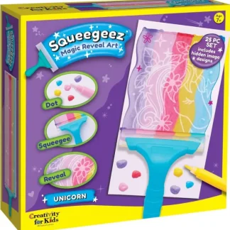 Creativity for Kids Squeegeez Magic Reveal Art Unicorn - Little Painter Art | Exploring the Endless Possibilities of Art Shop