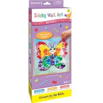 Creativity for Kids Sticky Wall Art - Butterfly - Little Painter Art | Exploring the Endless Possibilities of Art Discount