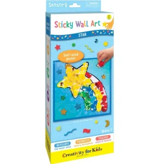 Creativity for Kids Sticky Wall Art - Star - Little Painter Art | Exploring the Endless Possibilities of Art Flash Sale