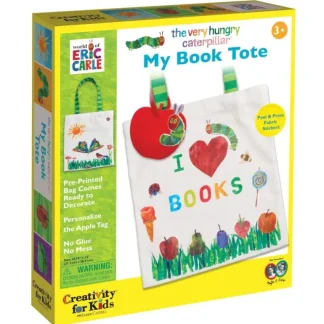 Creativity for Kids The Very Hungry Caterpillar My Book Tote - Little Painter Art | Exploring the Endless Possibilities of Art New