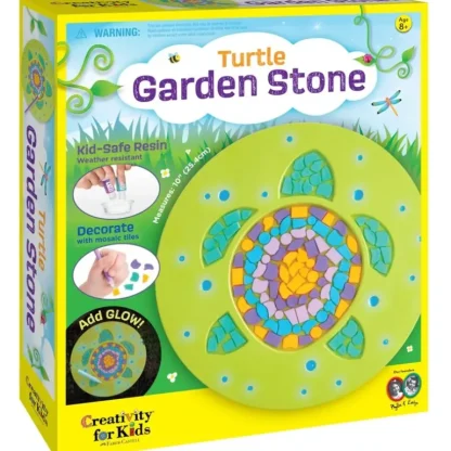 Creativity for Kids Turtle Garden Stone - Little Painter Art | Exploring the Endless Possibilities of Art Discount