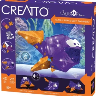 Creatto 3D Light Up Kit - Flashy Fish & Silly Swimmers - Little Painter Art | Exploring the Endless Possibilities of Art Shop