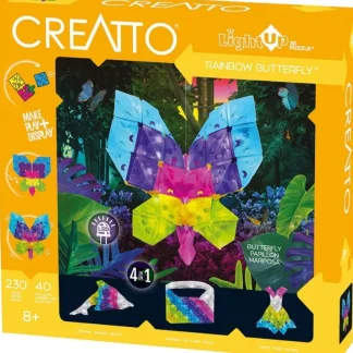 Creatto 3D Light Up Kit - Rainbow Butterfly - Little Painter Art | Exploring the Endless Possibilities of Art Discount