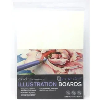 Crescent Illustration Board 3pk 9"x12" - Little Painter Art | Exploring the Endless Possibilities of Art Outlet