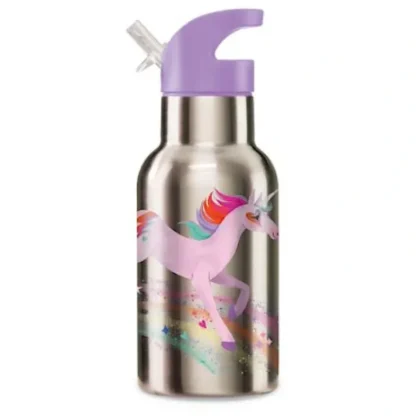 Crocodile Creek Stainless Steel Drinking Bottle - Unicorn - Little Painter Art | Exploring the Endless Possibilities of Art Flash Sale
