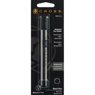Cross Ballpoint Pen Refill, Fine Black 2pk - Little Painter Art | Exploring the Endless Possibilities of Art Discount