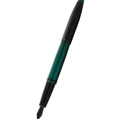 Cross Calais Fountain Pen, Medium Nib - Matte Green/Black - Little Painter Art | Exploring the Endless Possibilities of Art Hot