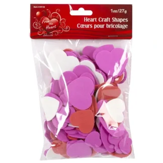 CTG From The Heart Craft Foam Heart Shapes 27g, Assorted Sizes & Colours - Little Painter Art | Exploring the Endless Possibilities of Art Store
