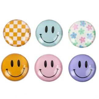 CTG Round Glass Magnet - Happy Day, Assorted - Little Painter Art | Exploring the Endless Possibilities of Art Sale