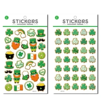 CTG St. Patrick's Day Pop-Up Stickers, Assorted - Little Painter Art | Exploring the Endless Possibilities of Art Shop