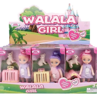 CTG Walala Girl Doll, Assorted - Little Painter Art | Exploring the Endless Possibilities of Art Fashion