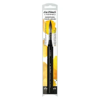 da Vinci Series 1598 CASANEO Watercolour Quill Travel Brush #2 - Little Painter Art | Exploring the Endless Possibilities of Art Outlet