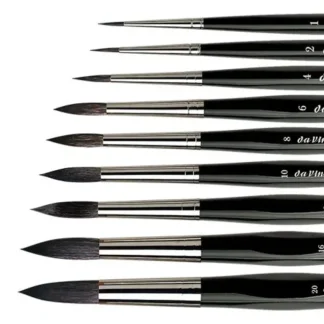 da Vinci Series 5598 CASANEO Watercolour Round Brushes - Little Painter Art | Exploring the Endless Possibilities of Art | 1 | | 10 | | 12 |