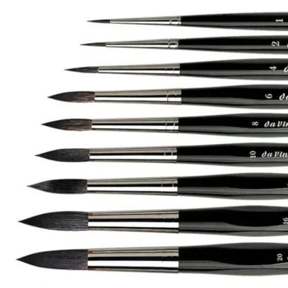 da Vinci Series 5598 CASANEO Watercolour Round Brushes - Little Painter Art | Exploring the Endless Possibilities of Art | 1 | | 10 | | 12 |