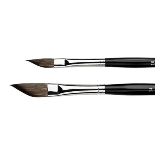 da Vinci Series 5597 CASANEO Watercolour Slanted Edge Brushes - Little Painter Art | Exploring the Endless Possibilities of Art | 10 | | 14SHORTHANDLE Flash Sale