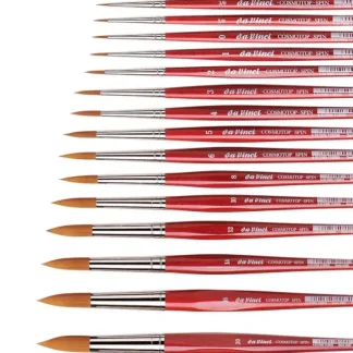 da Vinci Series 5580 COSMOTOP-SPIN Watercolour Round Brushes - Little Painter Art | Exploring the Endless Possibilities of Art | 0SHORTHANDLE | | 1SHORTHANDLE | | 10SHORTHANDLE |