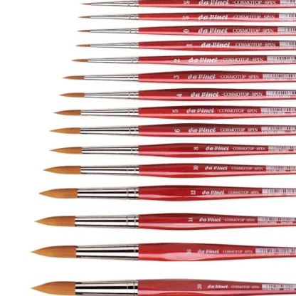da Vinci Series 5580 COSMOTOP-SPIN Watercolour Round Brushes - Little Painter Art | Exploring the Endless Possibilities of Art | 0SHORTHANDLE | | 1SHORTHANDLE | | 10SHORTHANDLE |
