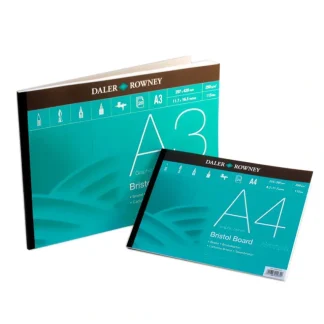 Daler-Rowney Bristol Board Pad 250gsm 20 Sheets - Little Painter Art | Exploring the Endless Possibilities of Art Flash Sale
