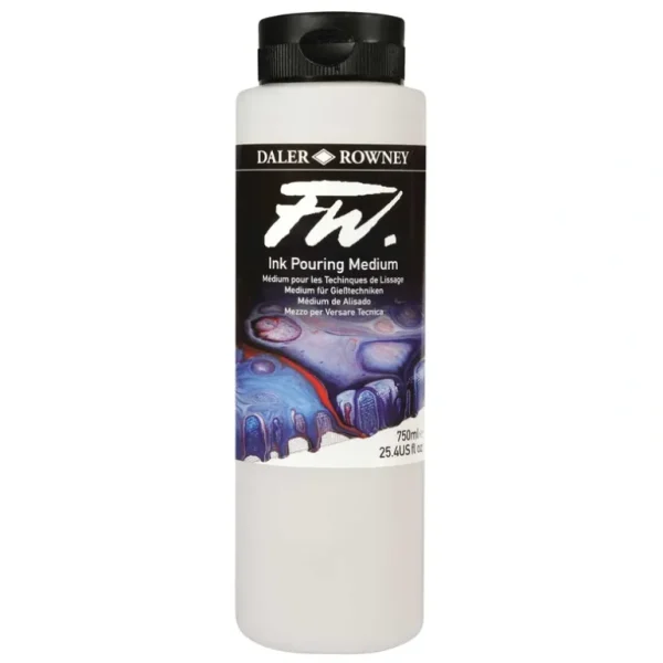 Daler-Rowney FW Ink Pouring Medium 750ml - Little Painter Art | Exploring the Endless Possibilities of Art Best Sale
