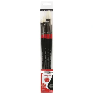 Daler-Rowney Georgian Oil Brush Set 400 - Set of 4 - Little Painter Art | Exploring the Endless Possibilities of Art Single Cheap