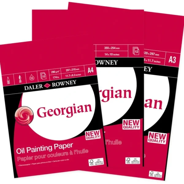 Daler-Rowney Georgian Oil Painting Pad - Little Painter Art | Exploring the Endless Possibilities of Art Hot