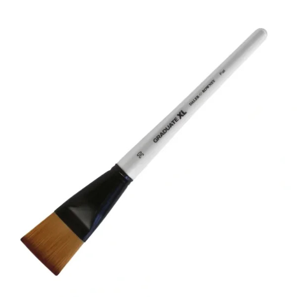 Daler-Rowney Graduate XL Soft Synthetic Flat Brushes - Little Painter Art | Exploring the Endless Possibilities of Art Clearance