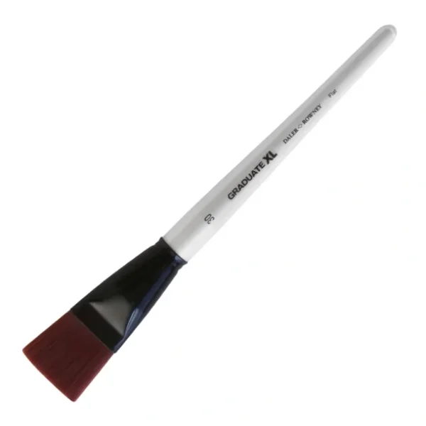 Daler-Rowney Graduate XL Stiff Synthetic Flat Brushes - Little Painter Art | Exploring the Endless Possibilities of Art Outlet