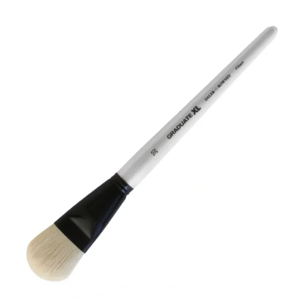Daler-Rowney Graduate XL White Bristle Filbert Brushes - Little Painter Art | Exploring the Endless Possibilities of Art Store