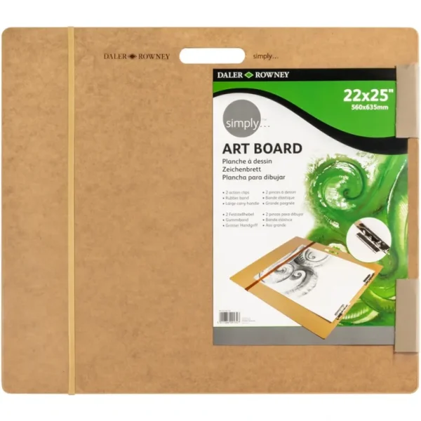 Daler-Rowney Simply Art Board - 22 x 25" (560 x 635mm) - Little Painter Art | Exploring the Endless Possibilities of Art Cheap