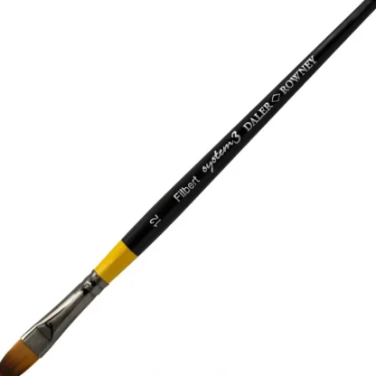 Daler-Rowney System3 - Short Handled Filbert Brushes - SY67 - Little Painter Art | Exploring the Endless Possibilities of Art Store
