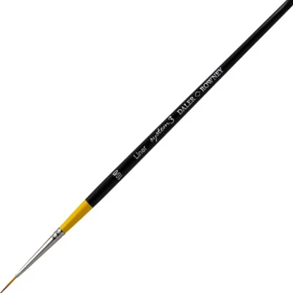 Daler-Rowney System3 - Short Handled Liner - SY51 - 10/0 - Little Painter Art | Exploring the Endless Possibilities of Art Outlet