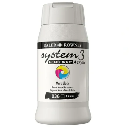 Daler-Rowney System3 HEAVY BODY Paint - 500ml - Little Painter Art | Exploring the Endless Possibilities of Art New