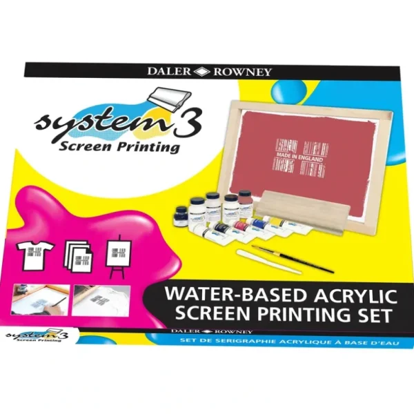 Daler-Rowney System3 Screen Printing Set - Little Painter Art | Exploring the Endless Possibilities of Art Cheap