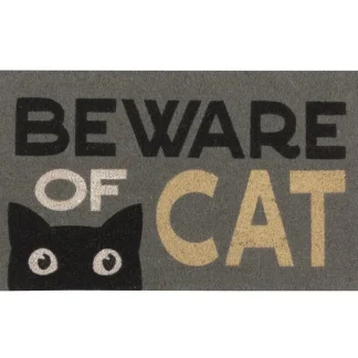 Danica Beware of Cat Doormat - Little Painter Art | Exploring the Endless Possibilities of Art Sale