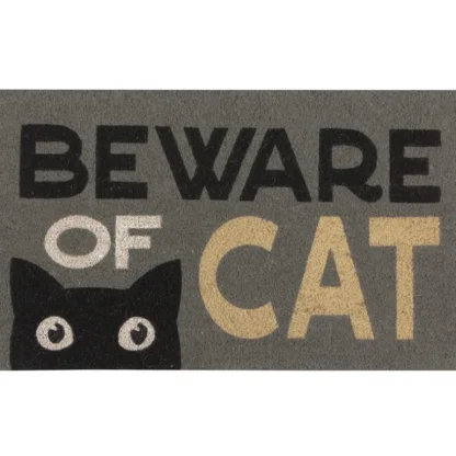 Danica Beware of Cat Doormat - Little Painter Art | Exploring the Endless Possibilities of Art Sale
