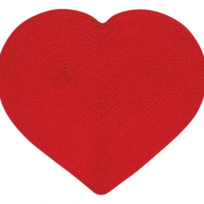 Danica Jubilee Braided Placemat - Heart - Little Painter Art | Exploring the Endless Possibilities of Art New