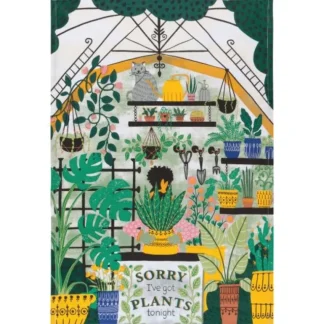 Danica Jubilee Dishtowel - Plants Tonight - Little Painter Art | Exploring the Endless Possibilities of Art Flash Sale