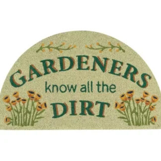 Danica Jubilee Doormat - Gardeners Know All The Dirt - Little Painter Art | Exploring the Endless Possibilities of Art Online