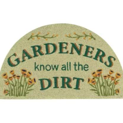 Danica Jubilee Doormat - Gardeners Know All The Dirt - Little Painter Art | Exploring the Endless Possibilities of Art Online