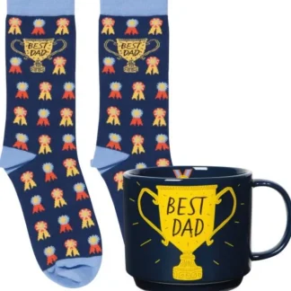 Danica Jubilee Mug & Socks Set - Best Dad - Little Painter Art | Exploring the Endless Possibilities of Art New