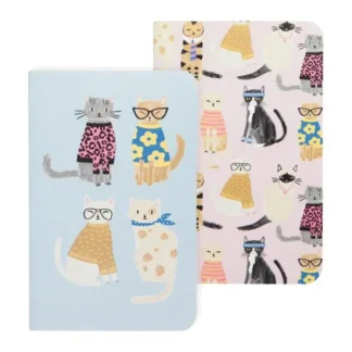 Danica Jubilee Pocket Notebooks Set of 2 - Feline Fine - Little Painter Art | Exploring the Endless Possibilities of Art Cheap