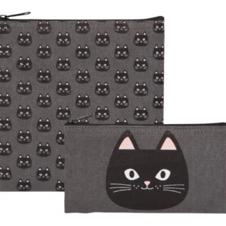 Danica Jubilee Snack Bags Set of 2 - Daydream Cat - Little Painter Art | Exploring the Endless Possibilities of Art Flash Sale