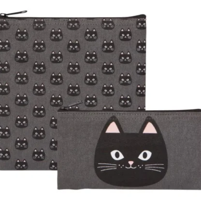 Danica Jubilee Snack Bags Set of 2 - Daydream Cat - Little Painter Art | Exploring the Endless Possibilities of Art Flash Sale