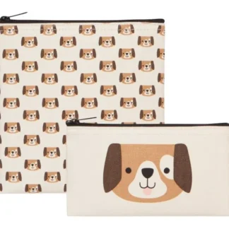 Danica Jubilee Snack Bags Set of 2 - Daydream Dog - Little Painter Art | Exploring the Endless Possibilities of Art Online
